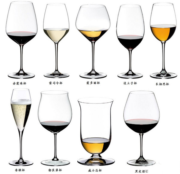葡萄酒杯類(lèi)型